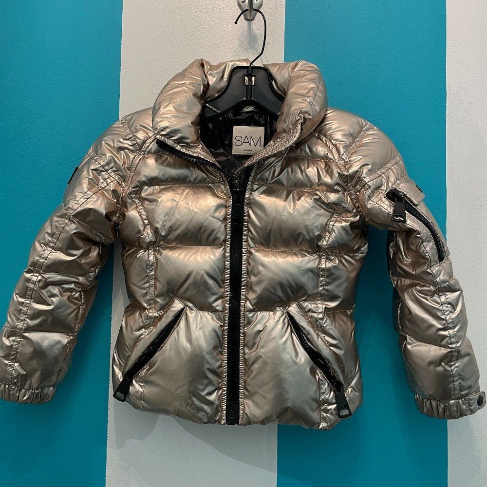 Metallic Puffer Jacket - SAM. New York